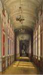 Ukhtomsky Konstantin Andreyevich Interiors of the Winter Palace. The Pompeiian Gallery - Hermitage